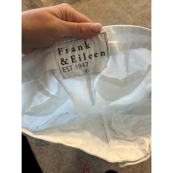 Frank and Eileen Jameson Utility Jogger White Linen - Picture 6 of 8